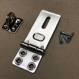 สายยู ตรา NRK ชุบโครเมี่ยม Chrome Hasp Master Lock - NRK