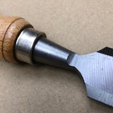 สิ่วลบเหลี่ยมด้ามไม้  STAR STAR wood chisel with wooden handle
