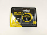 STANLEY ตลับเมตร รุ่นหุ้มยาง (สีดำ/เหลือง) Stanley measuring tape-ABLETOOLThailand.Com - บริษัท เอเบิลทูล จำกัด
