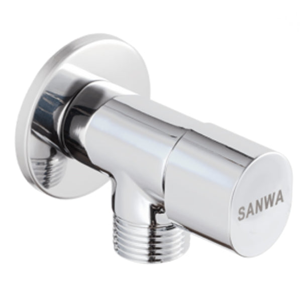 SANWA ก๊อกน้ำติดผนังเซรามิค ตรา Sanwa Jet ceramic Wall Tap 1/2" - SANWA