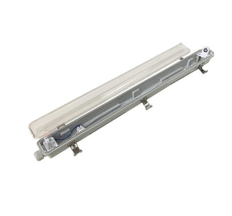 Philips LED T8 โคมไฟกันน้ำกันฝุ่น รุ่น WT069C เปลี่ยนหลอดได้ (ไม่มีหลอดแถม) รุ่นไฟเข้าทางเดียว wt069