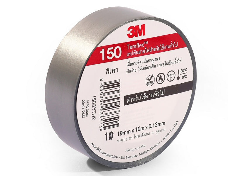 เทปพันสายไฟ ตรา 3M # temflex 150 19mmx10M | ABLETOOLThailand.Com