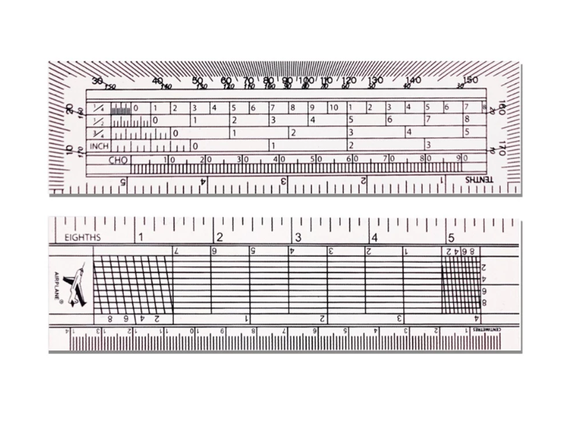 MKK เครื่องบิน ไม้โปรแทรกเตอร์ ขาวนอก AIRPLANE Protractor| ABLETOOLThailand.Com