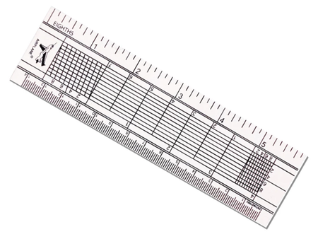 MKK เครื่องบิน ไม้โปรแทรกเตอร์ ขาวนอก AIRPLANE Protractor| ABLETOOLThailand.Com