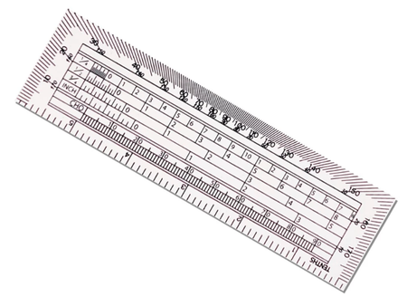 MKK เครื่องบิน ไม้โปรแทรกเตอร์ ขาวนอก AIRPLANE Protractor| ABLETOOLThailand.Com