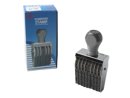 Art ตรายาง 8 หลัก 9 มิล. No.18 Art Number Stamp No. 18 | ABLETOOLThailand.Com