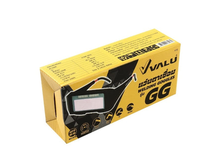 Auto-darkening welding glasses
