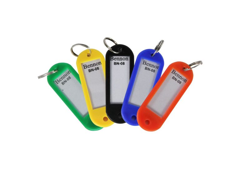 Bennon พวงกุญแจพลาสติก  No.BN-08 Benon Plastic key tag BN-08 | ABLETOOLThailand.Com