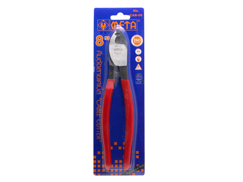 คีมตัดสายไฟเคเบิ้ล No.CAB-08 META 8 "-ABLETOOLThailand.Com - บริษัท เอเบิลทูล จำกัด