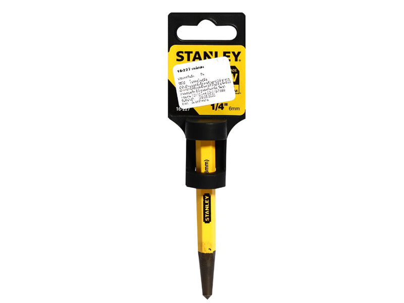 เหล็กเจาะนำศูนย์ ยาว 4" Stanley 16-227 Center punch 4" Stanley 16-227 | ABLETOOLThailand.Com