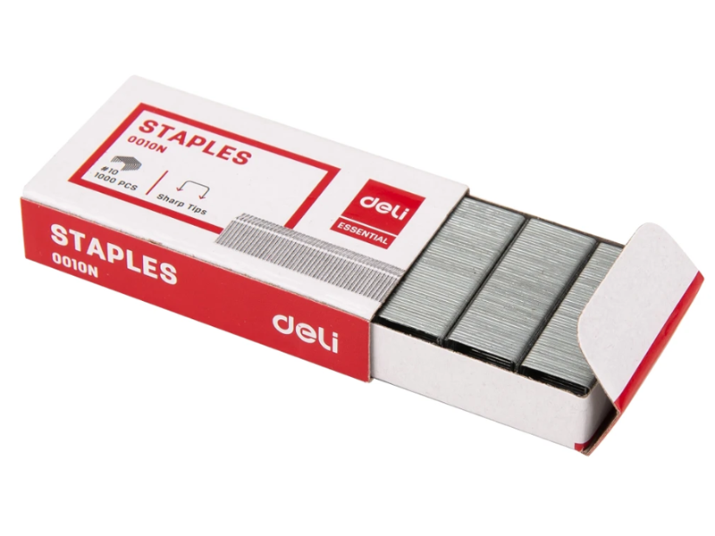 Deli เครื่องเย็บ No.10+ลวดเย็บ No.0251 Deli Stapler No.0251| ABLETOOLThailand.Com