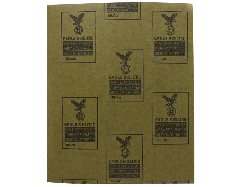 กระดาษทรายน้ำตรานกอินทรีย์ EAGLE&GLOBE Water Proof Abrasive Paper-ABLETOOLThailand.Com - บริษัท เอเบิลทูล จำกัด
