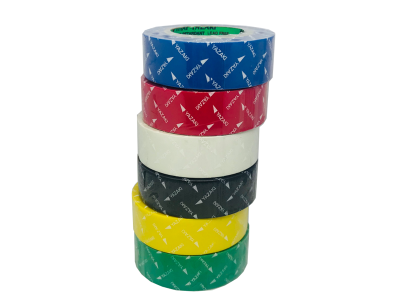 เทปพันสายไฟ ตรา YAZAKI คละสี-ABLETOOLThailand.Com - บริษัท เอเบิลทูล จำกัด