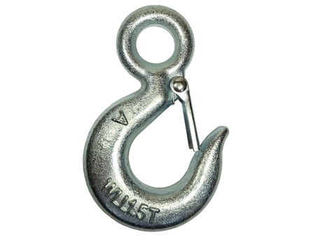 ตะขอเกี่ยวแบบรู มีตัวล็อคนิรภัย Eye sling hook with latch | ABLETOOLThailand.Com
