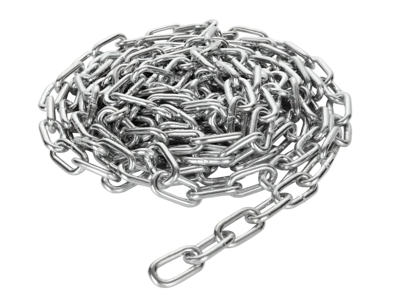Galvanized steel chain