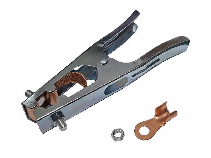 คีมจับสายดิน Yokomo แบบกิ้ป เหล็กชุบ Ground Clamp | ABLETOOLThailand.Com