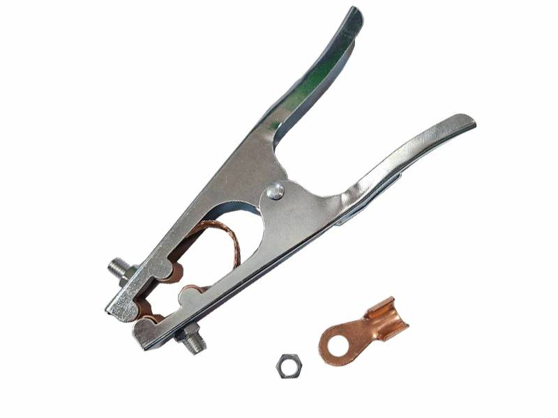 คีมจับสายดิน Yokomo แบบกิ้ป เหล็กชุบ Ground Clamp | ABLETOOLThailand.Com