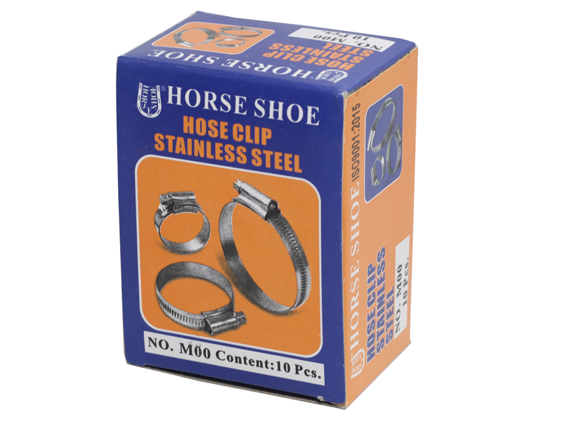 กิ๊บรัดท่อเกือกม้า (สแตนเลส) HORSE SHOE Stainless Hose Clip | ABLETOOLThailand.Com