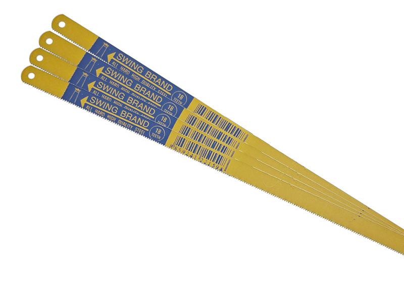 ใบเลื่อยตัดเหล็กสีเหลือง ตรา สวิง Hacksaw Blades Swing Brand | ABLETOOLThailand.Com