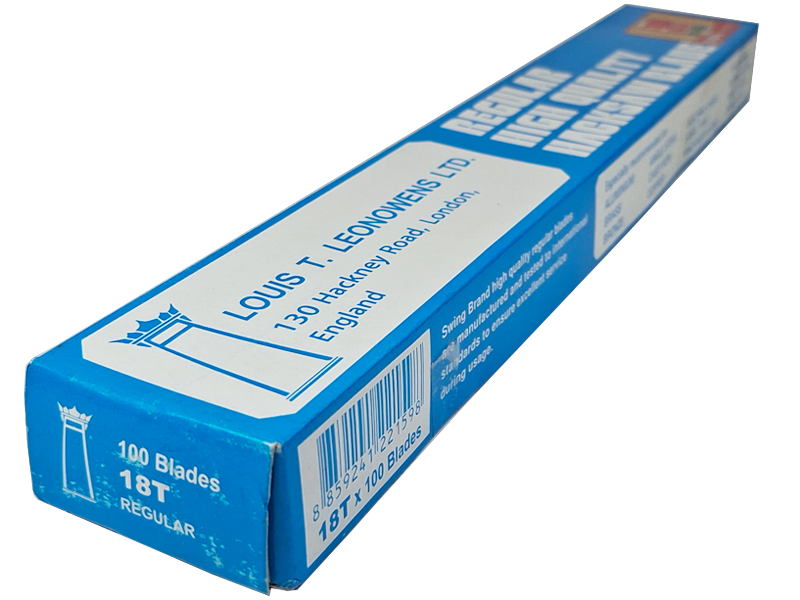 ใบเลื่อยตัดเหล็กสีเหลือง ตรา สวิง Hacksaw Blades Swing Brand | ABLETOOLThailand.Com