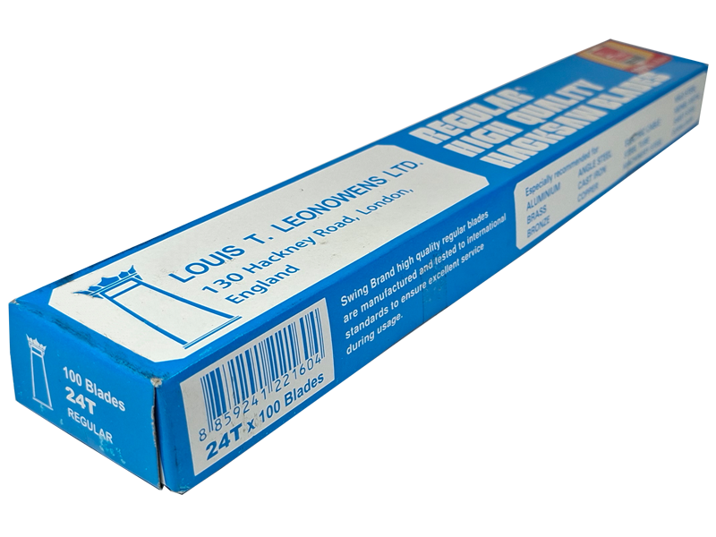 ใบเลื่อยตัดเหล็กสีเหลือง ตรา สวิง Hacksaw Blades Swing Brand | ABLETOOLThailand.Com