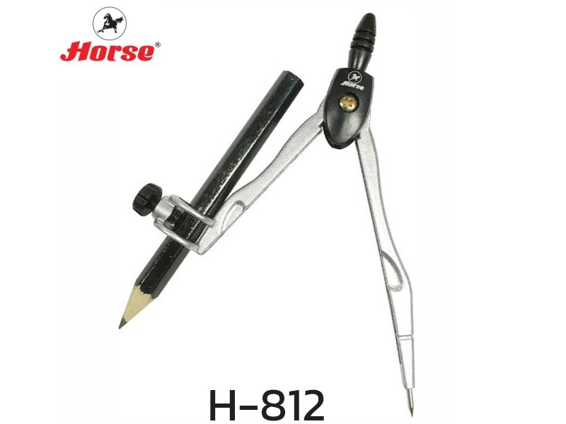 Horse ชุดวงเวียน No.H-812 Horse Compass Set No. H-812| ABLETOOLThailand.Com