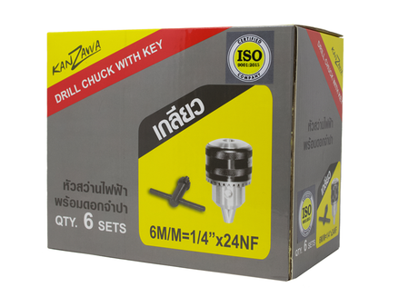 หัวสว่านไฟฟ้าเกลียว KANZAWA KANZAWA drill chuck (thread mouth)-ABLETOOLThailand.Com - บริษัท เอเบิลทูล จำกัด