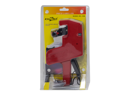 เครื่องป้ายราคา (สีแดง) KANZAWA ML-150 KANZAWA price labeller ML-1508-ABLETOOLThailand.Com - บริษัท เอเบิลทูล จำกัด