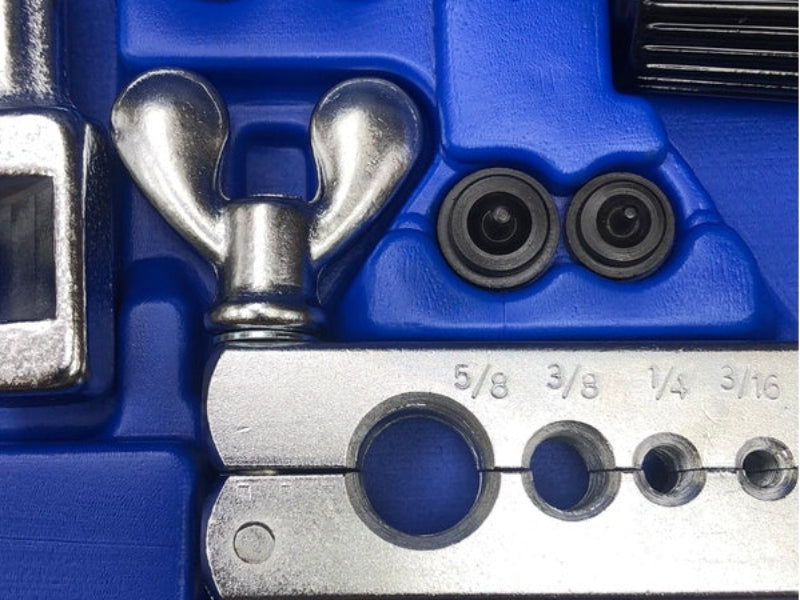 ชุดบานแป๊ปท่อ 2 ชั้น King Eagle พร้อมคัตเตอร์ตัด # KEYC-1226 KEYC-1226 Flaring Tool with Tube Cutter-ABLETOOLThailand.Com - บริษัท เอเบิลทูล จำกัด