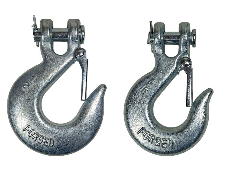 ตะขอเกี่ยวแบบแกนสลัก มีตัวล็อคนิรภัย Lifting Clevis Sling Hook with Latch | ABLETOOLThailand.Com