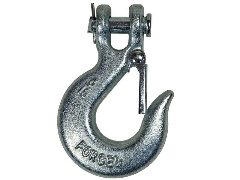 ตะขอเกี่ยวแบบแกนสลัก มีตัวล็อคนิรภัย Lifting Clevis Sling Hook with Latch | ABLETOOLThailand.Com