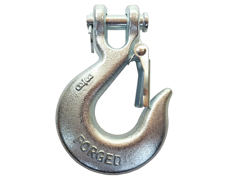 ตะขอเกี่ยวแบบแกนสลัก มีตัวล็อคนิรภัย Lifting Clevis Sling Hook with Latch | ABLETOOLThailand.Com