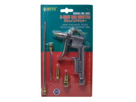 ปืนฉีดลม 3 ทาง No. ML 505 META META 3-way air duster No.ML 505-ABLETOOLThailand.Com - บริษัท เอเบิลทูล จำกัด
