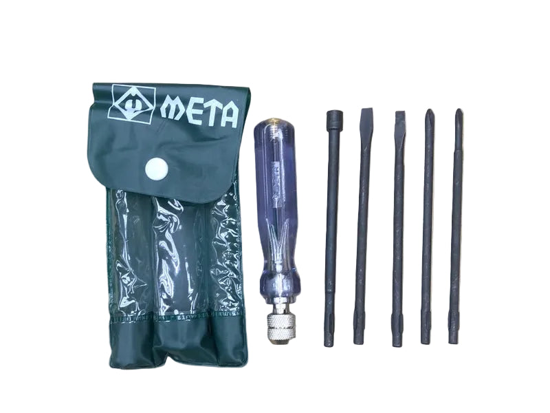 ไขควงลองไฟ META 5 ตช. No.5300 META Tester Screwdriver 5-pc set No.5300 5.1/2"-ABLETOOLThailand.Com - บริษัท เอเบิลทูล จำกัด