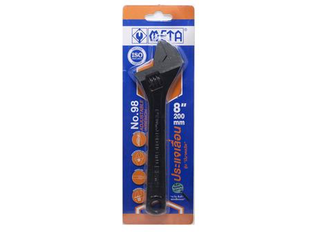 กุญแจเลื่อน META No.98 META adjustable wrench No. 98-ABLETOOLThailand.Com - บริษัท เอเบิลทูล จำกัด