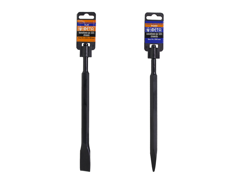 ดอกสกัดแซะปูน SDS (โรตารี่) META chisel with SDS-Plus (Point) 250 mm.-ABLETOOLThailand.Com - บริษัท เอเบิลทูล จำกัด