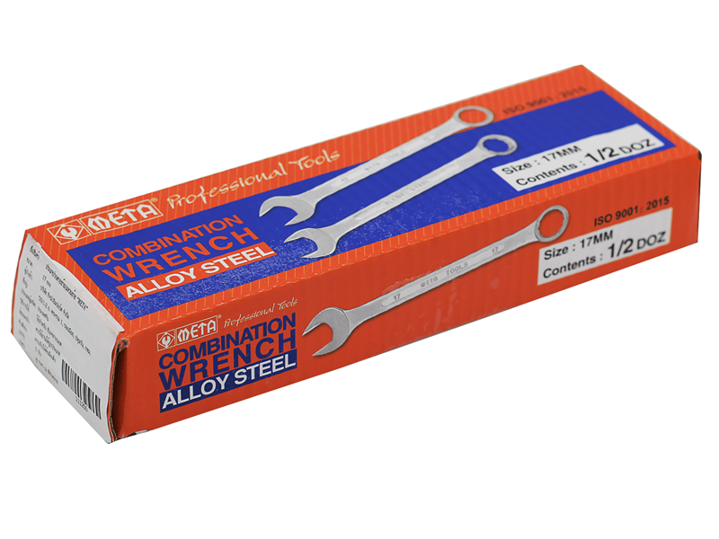 ประแจปากตาย/ข้างแหวน เดี่ยว META META combination wrench-ABLETOOLThailand.Com - บริษัท เอเบิลทูล จำกัด