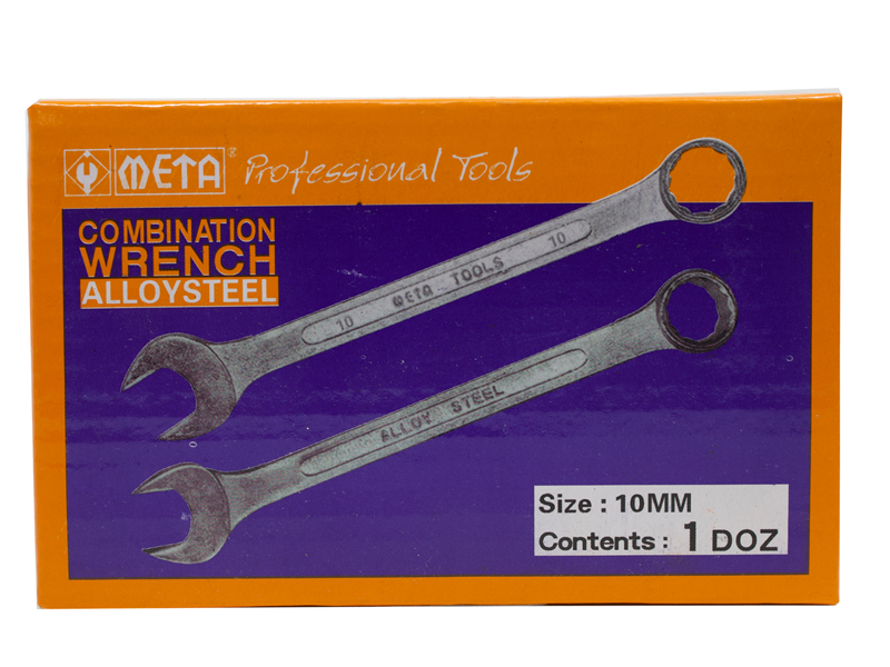 ประแจปากตาย/ข้างแหวน เดี่ยว META META combination wrench-ABLETOOLThailand.Com - บริษัท เอเบิลทูล จำกัด