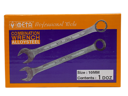 ประแจปากตาย/ข้างแหวน เดี่ยว META META combination wrench-ABLETOOLThailand.Com - บริษัท เอเบิลทูล จำกัด