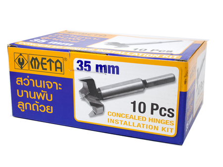 สว่านเจาะบานพับลูกถ้วย META concealed hinges installation kit 35mm-ABLETOOLThailand.Com - บริษัท เอเบิลทูล จำกัด