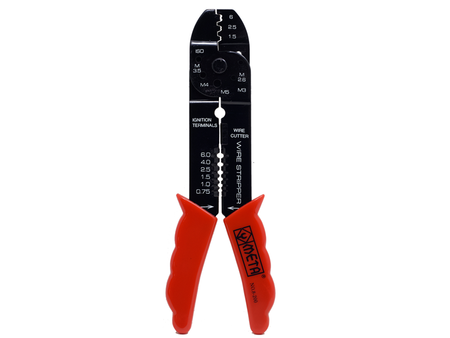 คีมย้ำหางปลา META META crimping pliers 8"-ABLETOOLThailand.Com - บริษัท เอเบิลทูล จำกัด