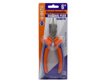คีมปากเฉียง ชุบสตีม No.D57-01 META META diagonal cutting pliers 57-01 8"-ABLETOOLThailand.Com - บริษัท เอเบิลทูล จำกัด