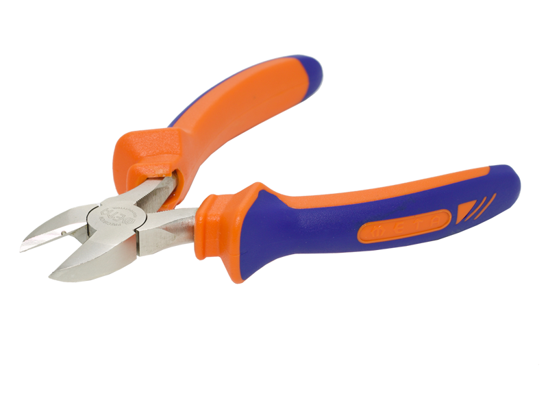 คีมปากเฉียง ชุบสตีม No.D57-01 META META diagonal cutting pliers 57-01 8"-ABLETOOLThailand.Com - บริษัท เอเบิลทูล จำกัด