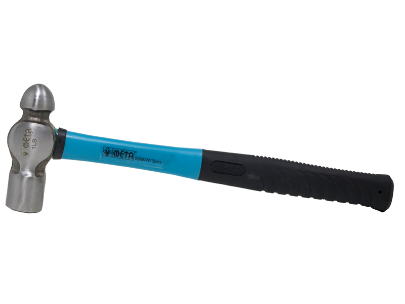 ค้อนหัวกลมด้ามไฟเบอร์ META META engineer hammer with fiberglass handle-ABLETOOLThailand.Com - บริษัท เอเบิลทูล จำกัด