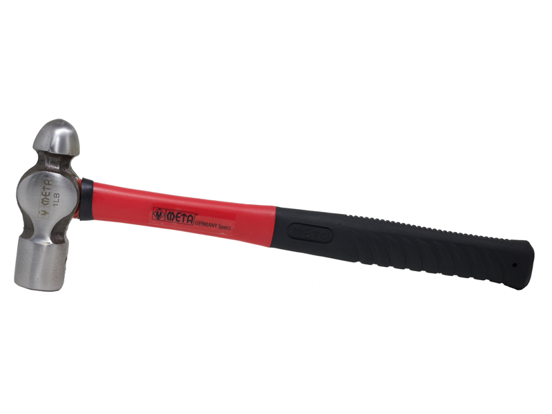 ค้อนหัวกลมด้ามไฟเบอร์ META META engineer hammer with fiberglass handle-ABLETOOLThailand.Com - บริษัท เอเบิลทูล จำกัด