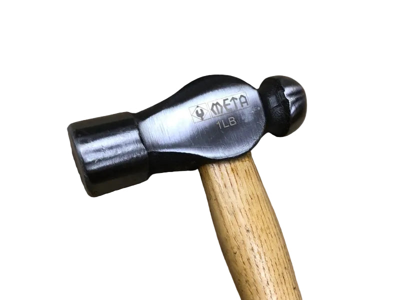 ค้อนหัวกลมด้ามไม้โอ๊ค META META engineer hammer with wooden handle-ABLETOOLThailand.Com - บริษัท เอเบิลทูล จำกัด