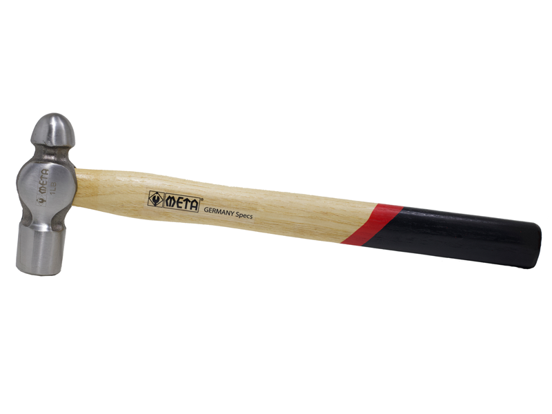 ค้อนหัวกลมด้ามไม้โอ๊ค META META engineer hammer with wooden handle-ABLETOOLThailand.Com - บริษัท เอเบิลทูล จำกัด