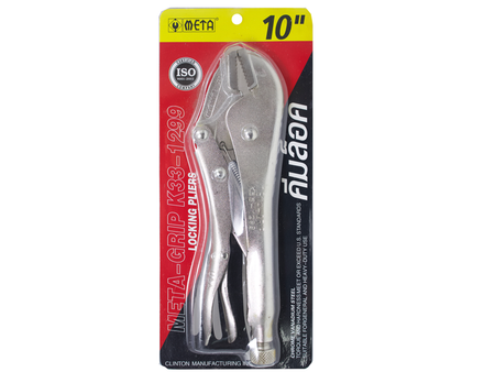 คีมล็อค META ชุบโครเมี่ยม META locking pliers 10"-ABLETOOLThailand.Com - บริษัท เอเบิลทูล จำกัด