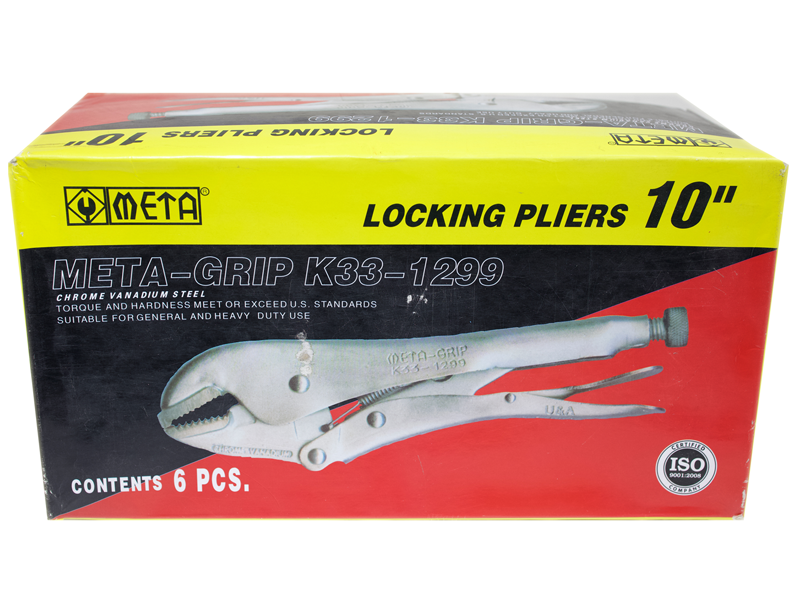 คีมล็อค META ชุบโครเมี่ยม META locking pliers 10"-ABLETOOLThailand.Com - บริษัท เอเบิลทูล จำกัด