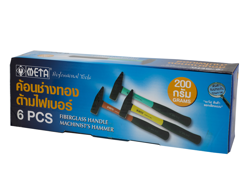 ค้อนช่างทองด้ามไฟเบอร์ META META machinist hammer with fiberglass handle-ABLETOOLThailand.Com - บริษัท เอเบิลทูล จำกัด